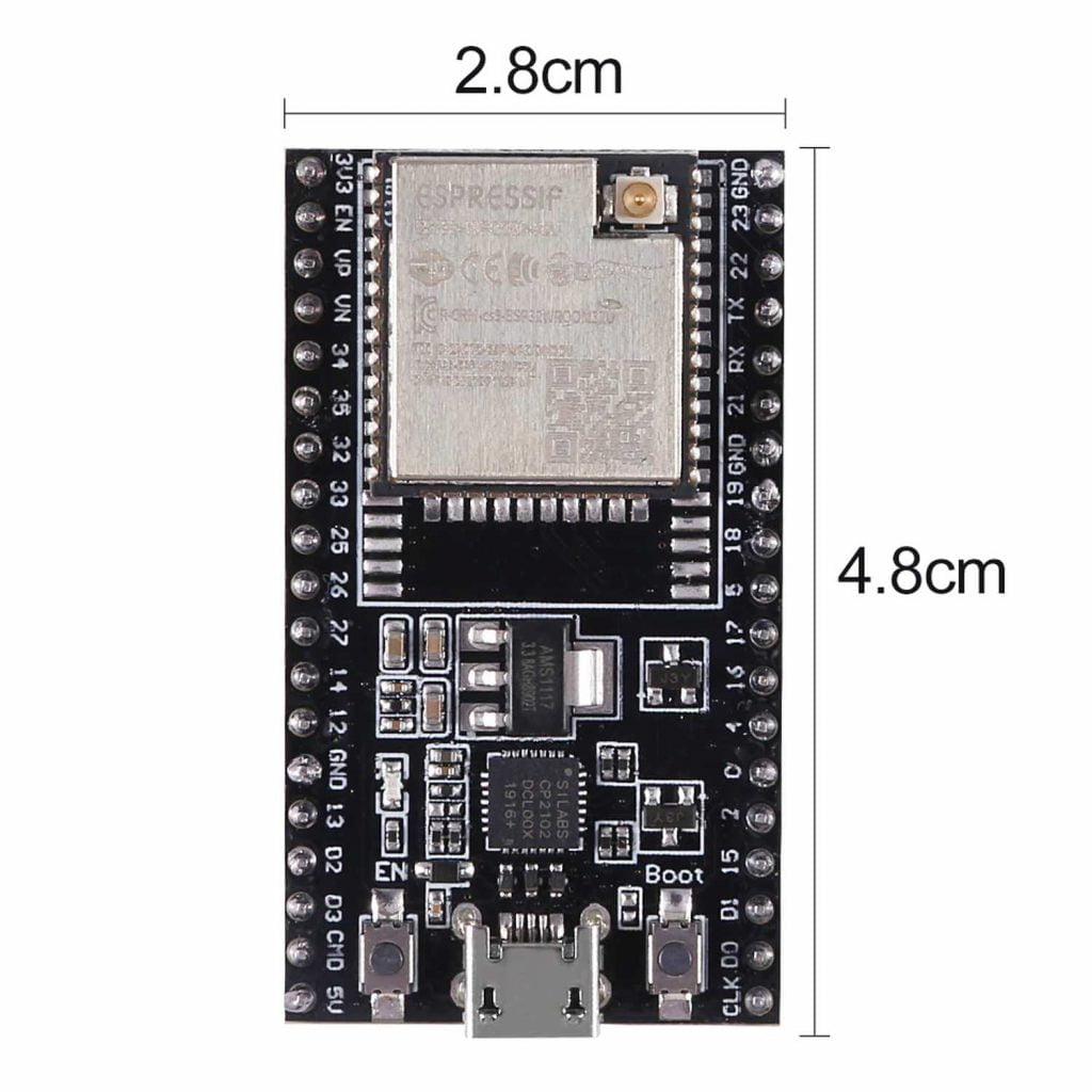 Espressif Esp32 Devkitc V4 Wroom 32ud Shopofthings 6629